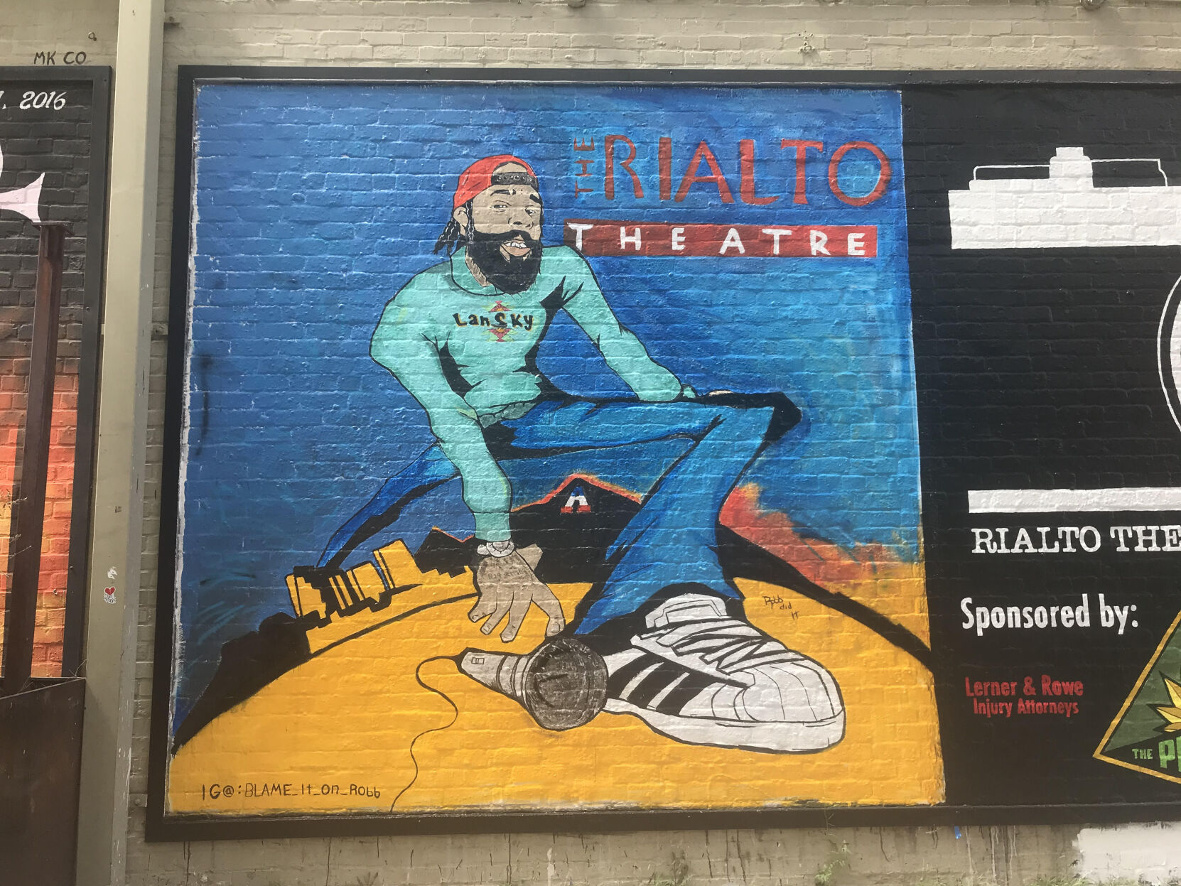 Rialto Theatre mural